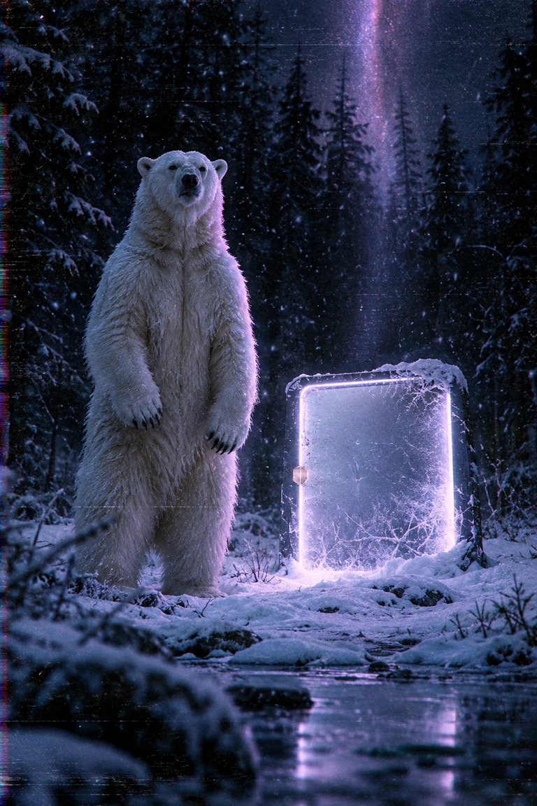 Remember November 2026 calendar reveal with polar bear