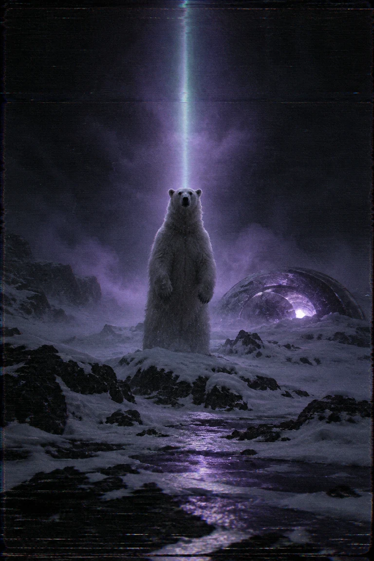 Polar Bear 2026 future warning AI video prompt