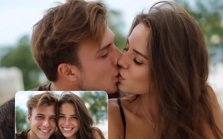 AI Kissing Effects preview